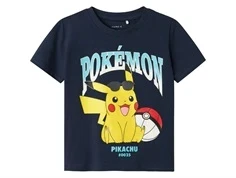 Mørkeblå Name It t-shirt med pokemon pikachu print navy blazer 13240692